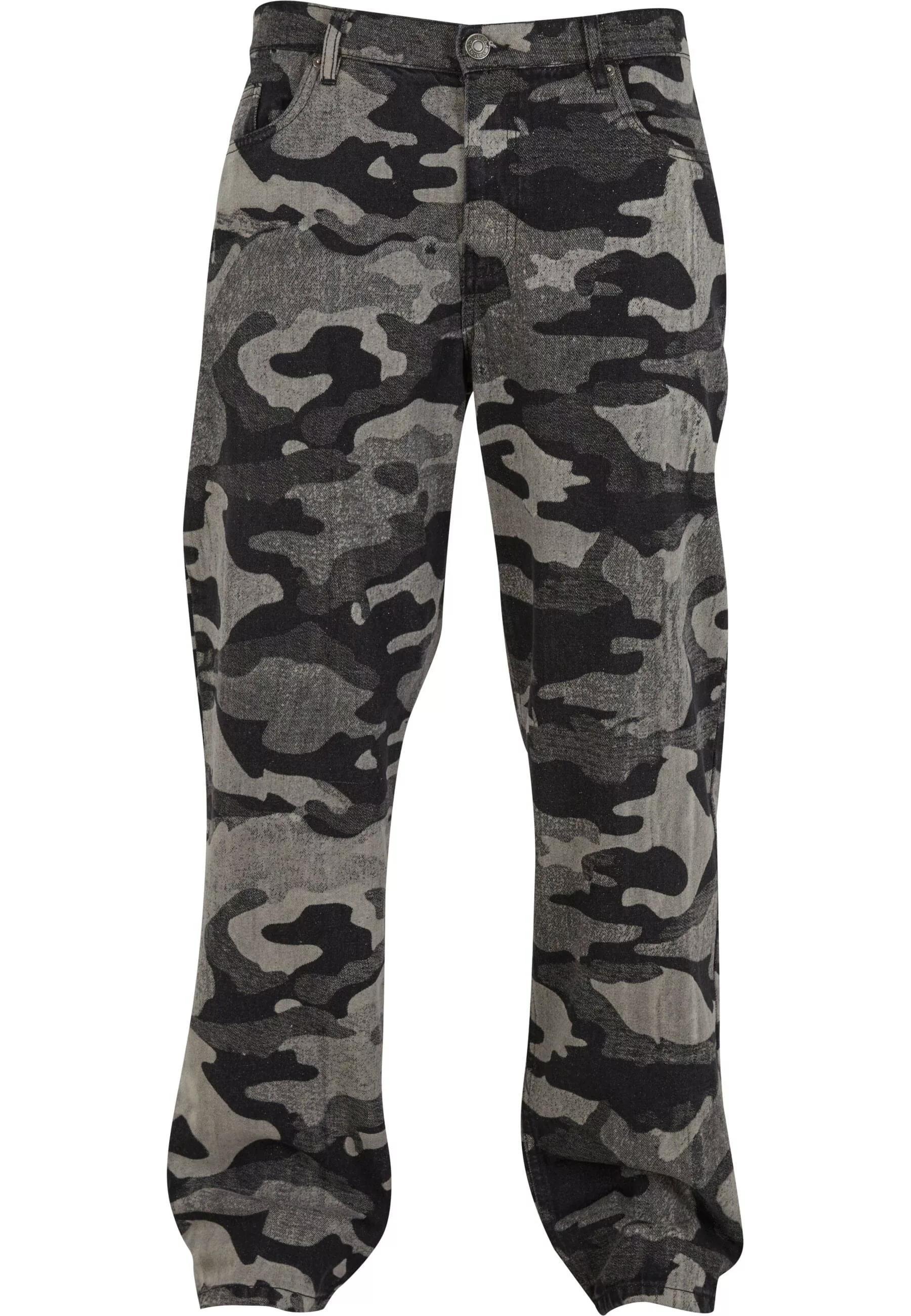 URBAN CLASSICS Cargohose "Urban Classics Laser Camo Printed Jeans", (1 tlg. günstig online kaufen