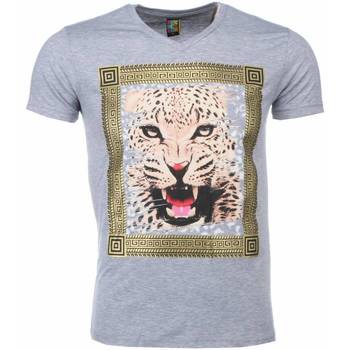 Local Fanatic  T-Shirt Pelzkragen Größe M günstig online kaufen