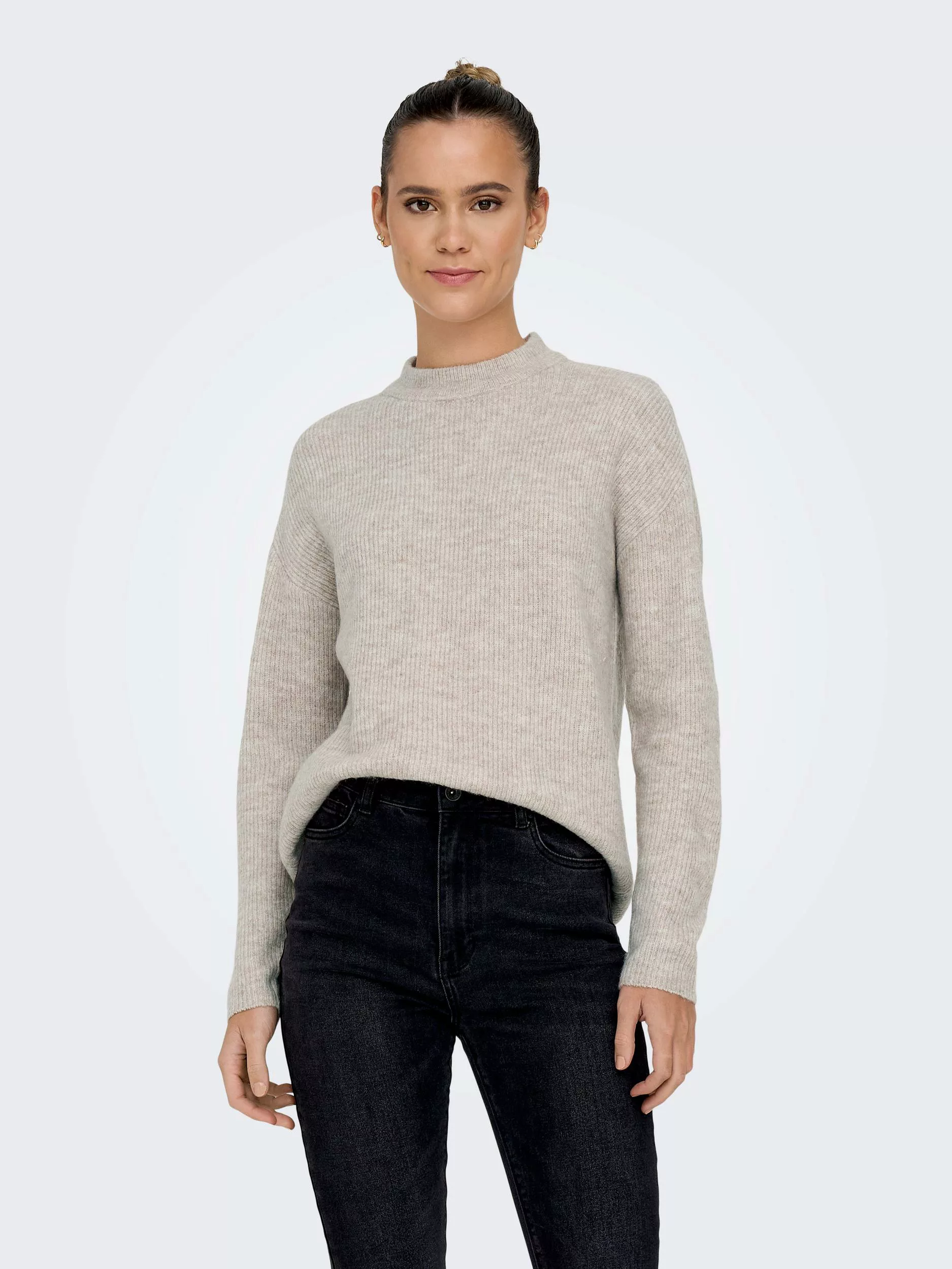 ONLY Strickpullover "ONLCAMILLA O-NECK L/S PULLOVER KNT" günstig online kaufen