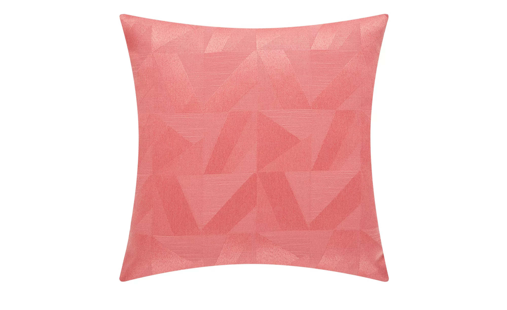 HOME STORY Kissen  Eva - orange - 100% Polyesterfüllung - 40 cm - Sconto günstig online kaufen