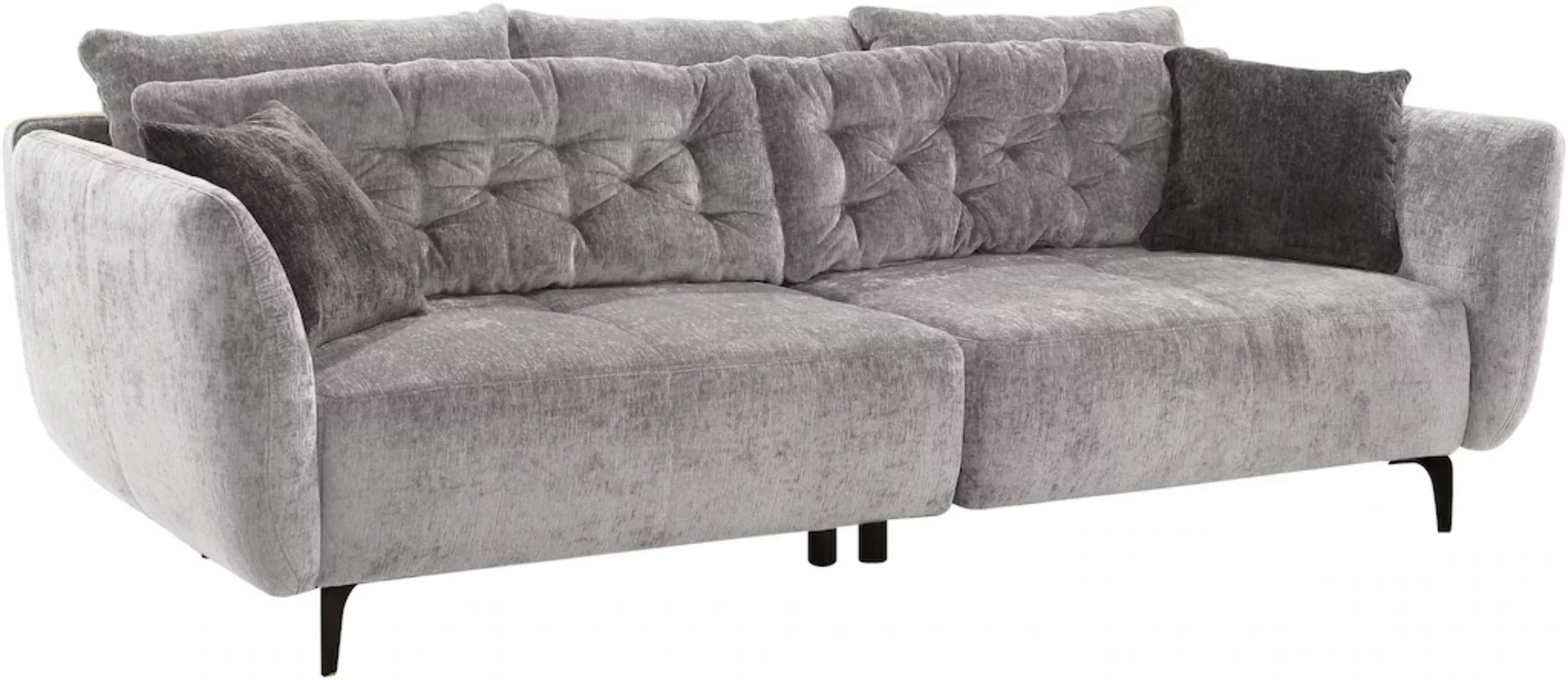 Jockenhöfer Gruppe Big-Sofa "Spa, im Retrolook mit Wellenfederung", und fre günstig online kaufen