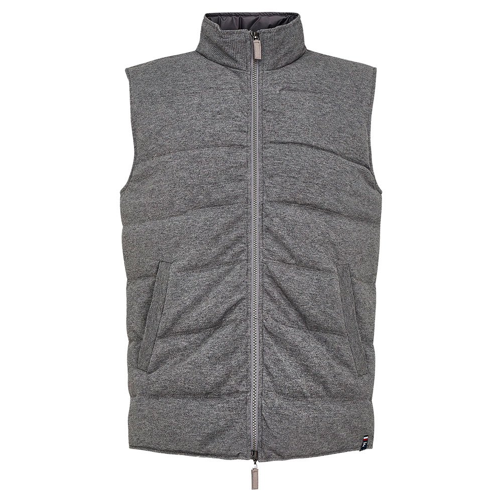 FaÇonnable Hybrid Down Cot Cashmere Weste M Light Grey Marl günstig online kaufen