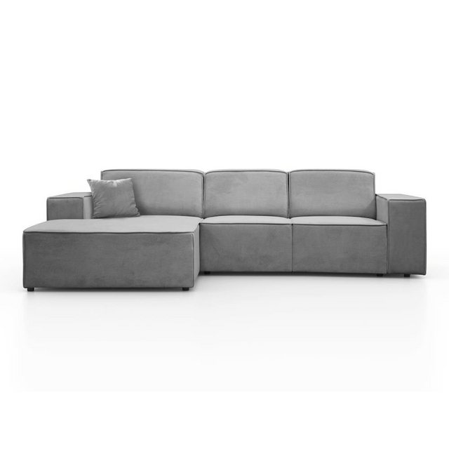 Beautysofa Ecksofa PEDRO, Breite: 267cm, viele Farbvarianten günstig online kaufen