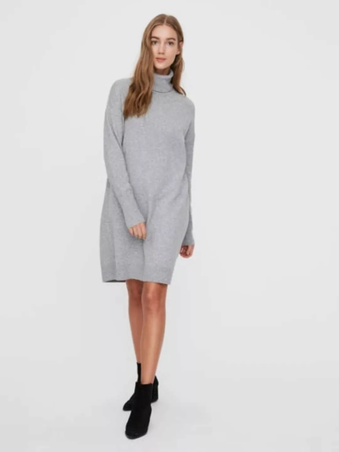 Vero Moda Damen Kleid VMBRILLIANT LS ROLLNECK DRESS günstig online kaufen