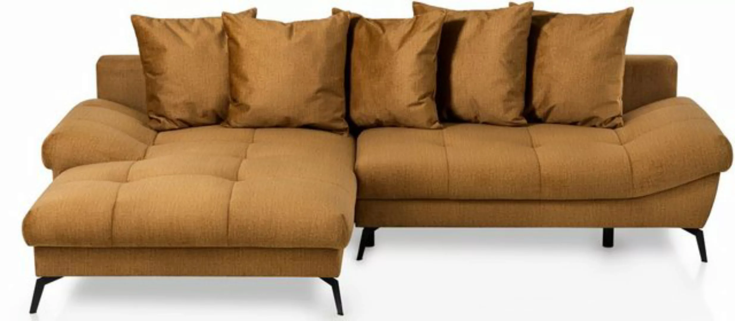 exxpo - sofa fashion Ecksofa, inklusive Bettfunktion, Bettkasten und Rücken günstig online kaufen