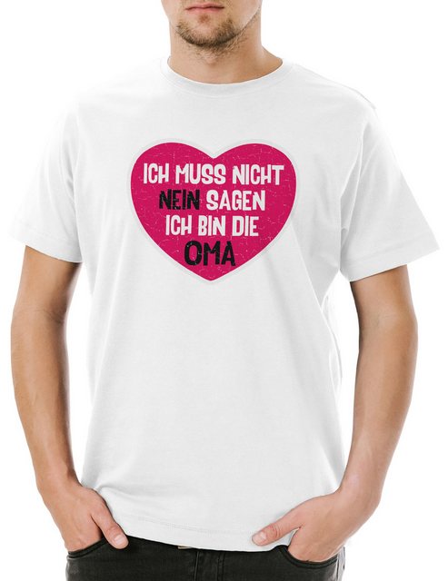 Urban Backwoods Print-Shirt Ich Muss Nicht Nein Sagen Herren T-Shirt Fun Ic günstig online kaufen