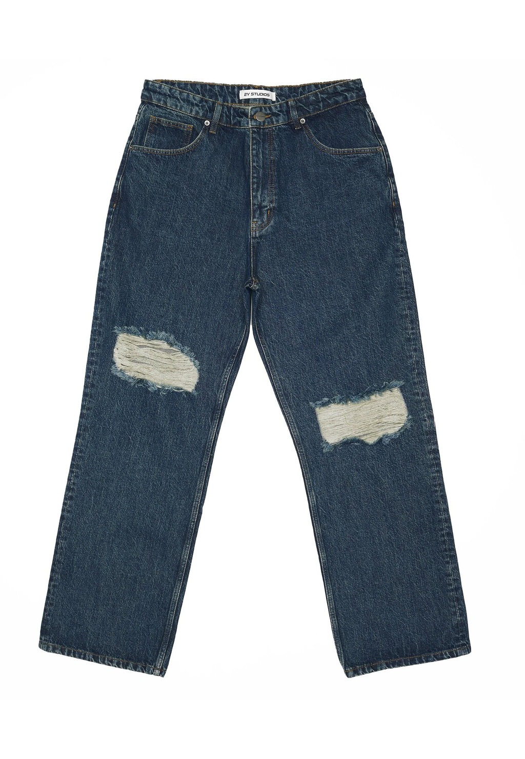 2Y Studios Bequeme Jeans "2Y Studios 2Y Anduin Ripped Baggy Jeans" günstig online kaufen