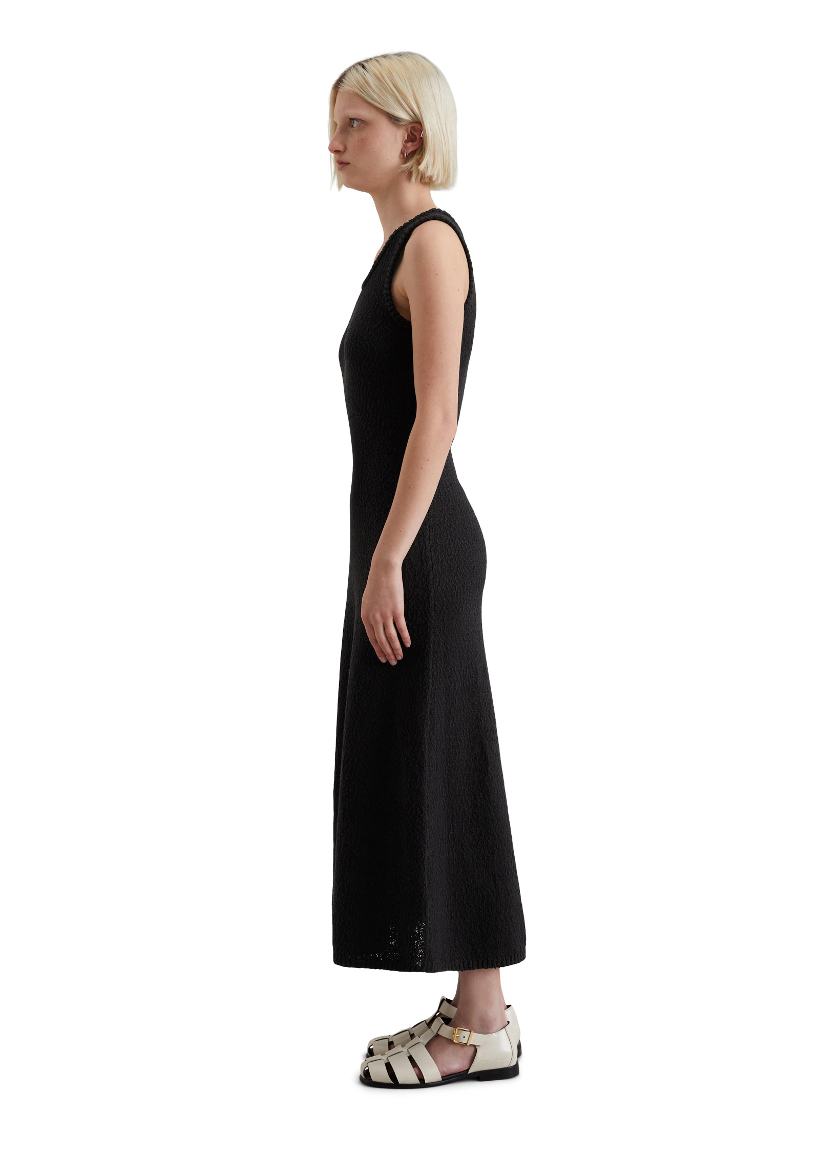 Marc OPolo DENIM Strickkleid "aus Organic-Cotton-Slub-Garn" günstig online kaufen