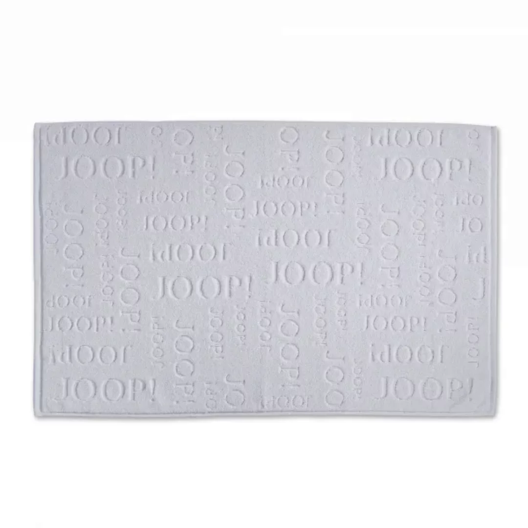 JOOP! Badematten Repeat 74 - Farbe: silber - 26 - 55x85 cm günstig online kaufen