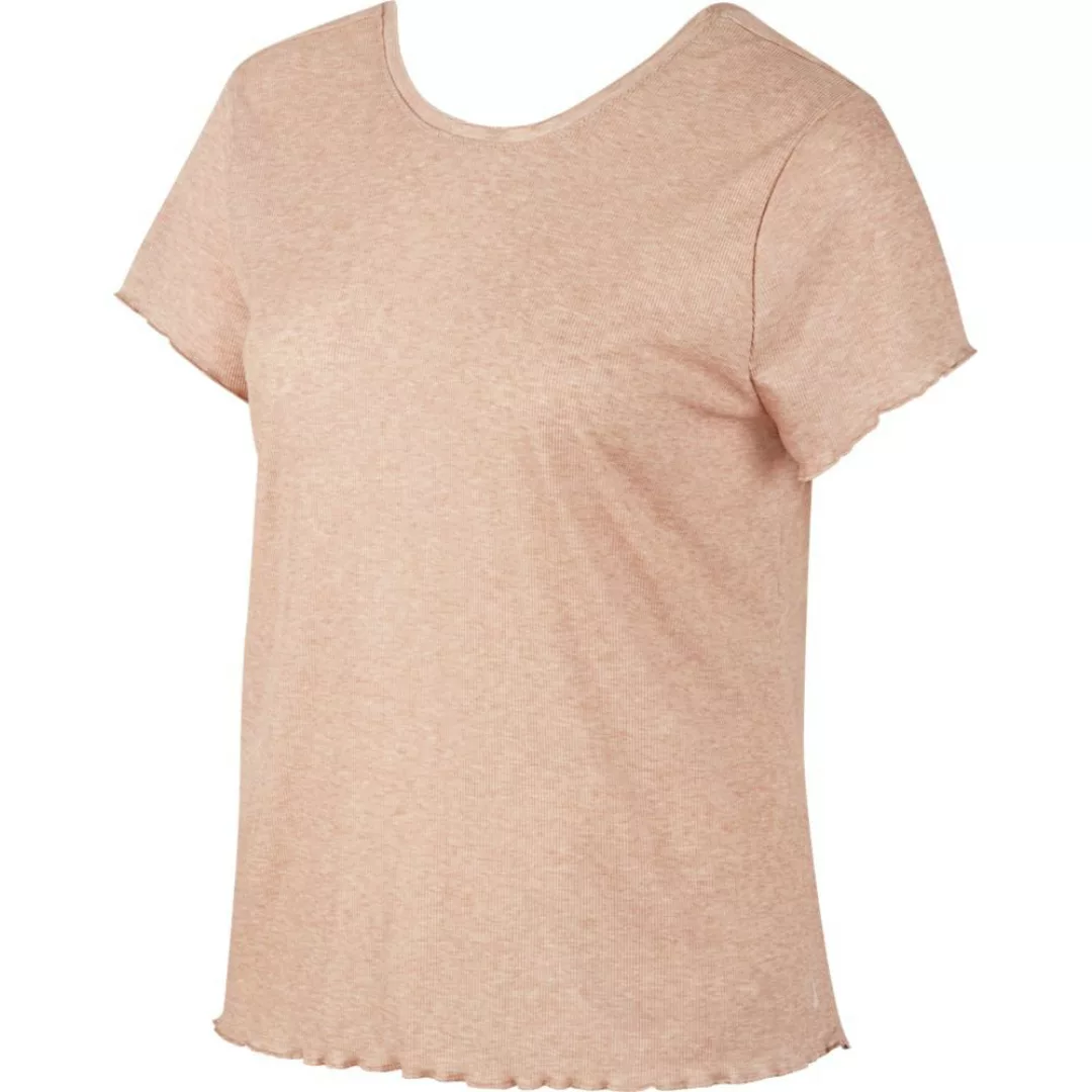 Nike Yoga Core Cn Kurzarm T-shirt M Desert Dust / Htr / Fossil Stone günstig online kaufen