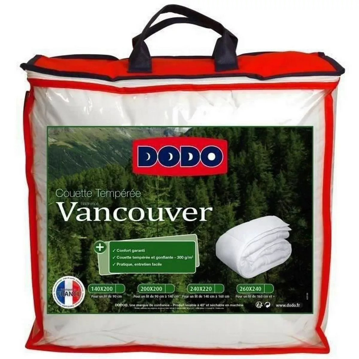 Bettdecke Dodo Vancouver  Weiß (200 X 200 Cm) günstig online kaufen