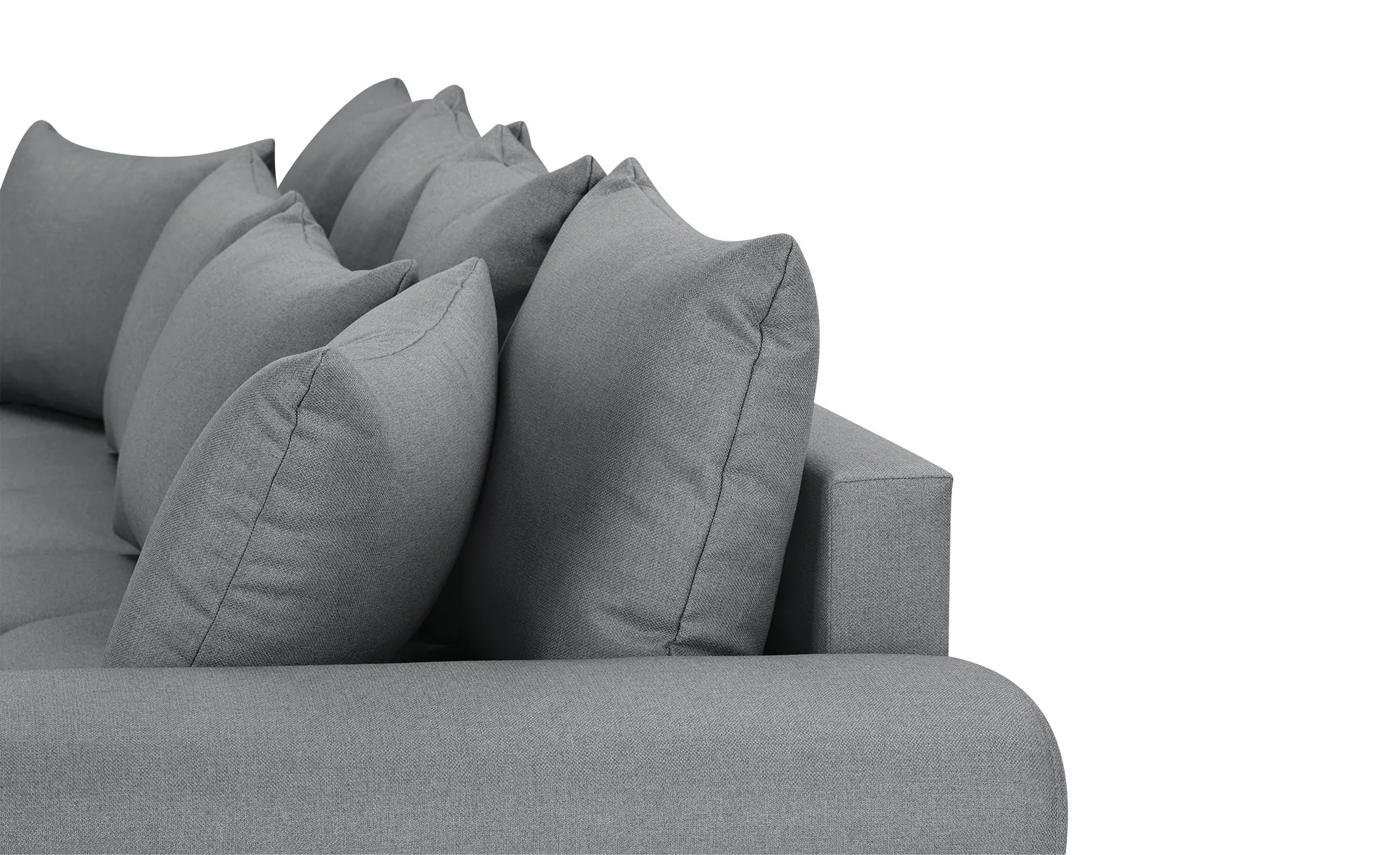 Big Sofa  Emma ¦ grau ¦ Maße (cm): B: 306 H: 83 T: 115.0 Polstermöbel > Sof günstig online kaufen