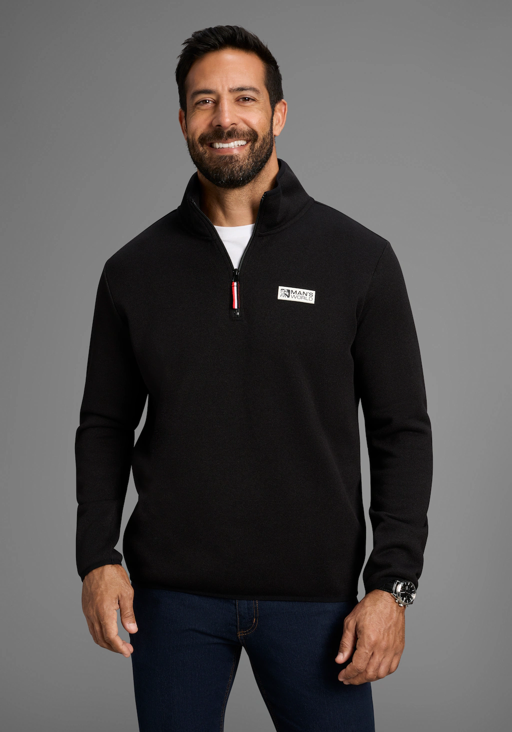 Mans World Sweatshirt, Freizeit Allrounder günstig online kaufen