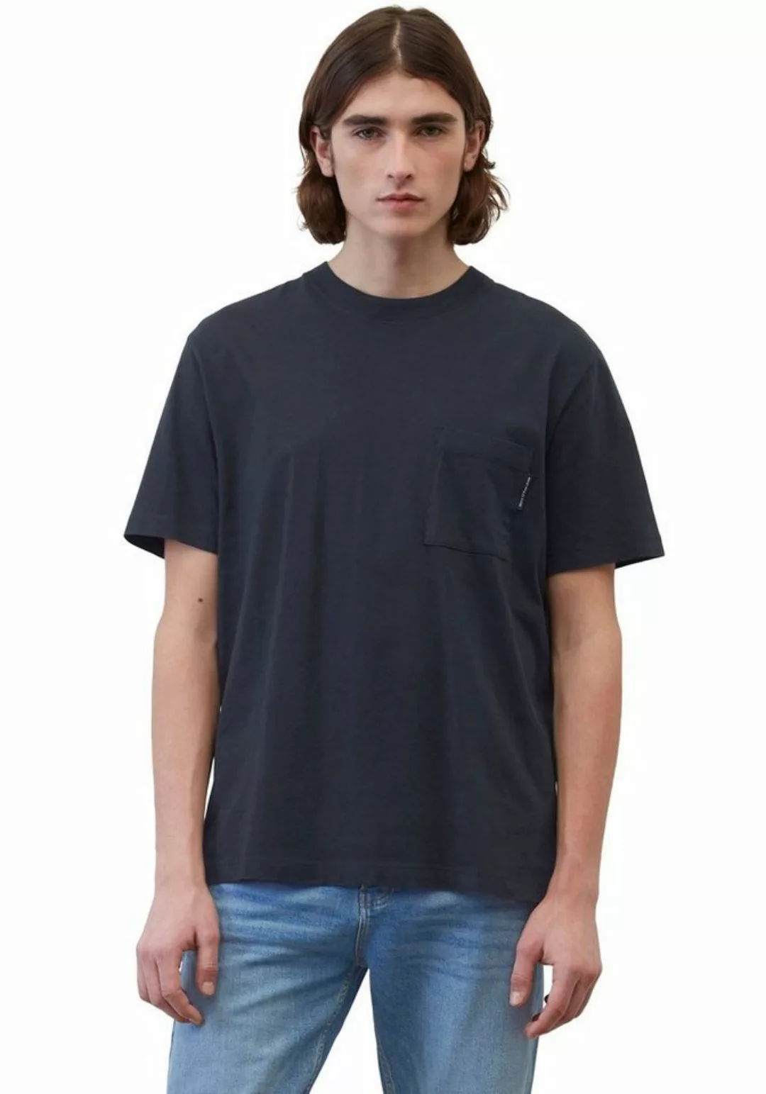 Marc O'Polo DENIM T-Shirt mit aufgesetzter Brusttasche günstig online kaufen