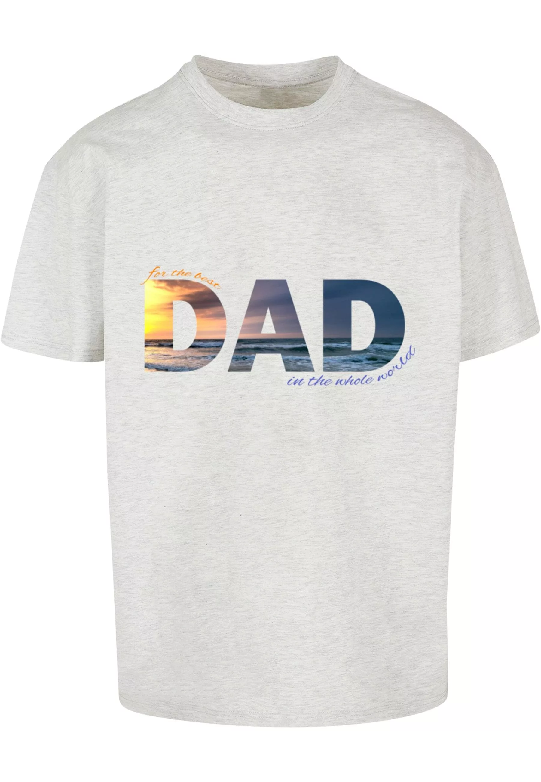 Merchcode T-Shirt "Merchcode Herren For The Best Dad Heavy Oversize Tee" günstig online kaufen