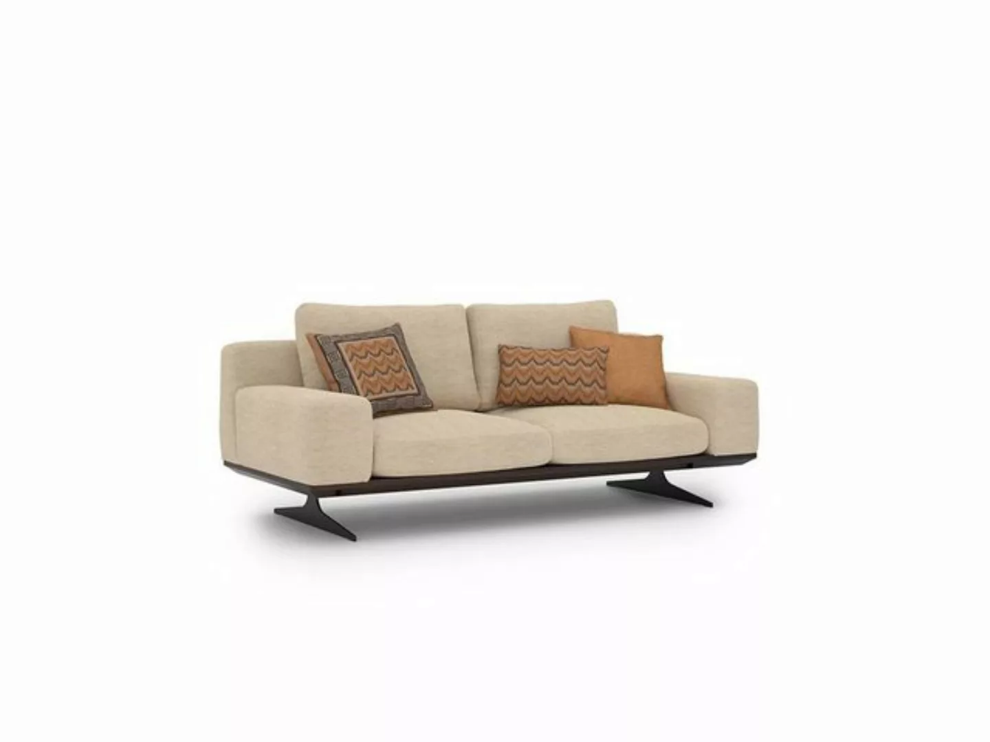 JVmoebel 2-Sitzer Modern Polstersofa Wohnzimmer Zweisitzer Sofa Textil Desi günstig online kaufen