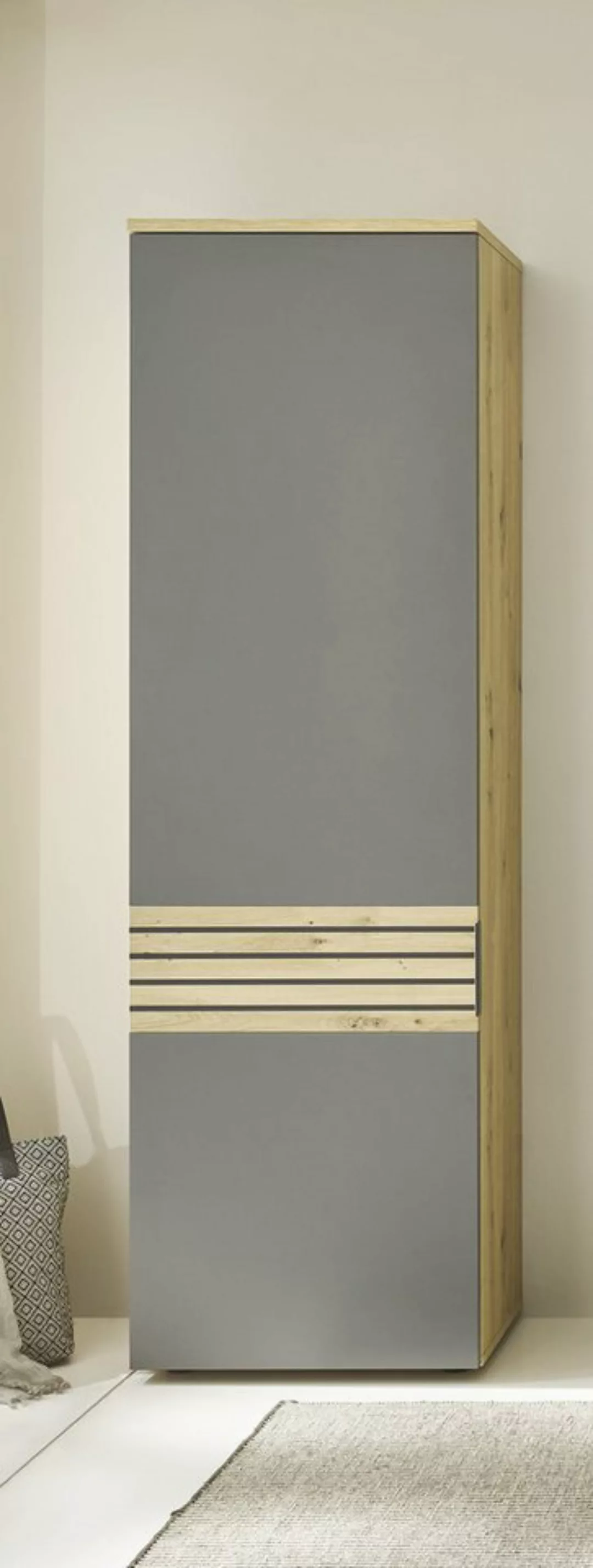 PREISBRECHER Garderobenschrank Melisande 60 x 200 x 38 cm (B/H/T) günstig online kaufen