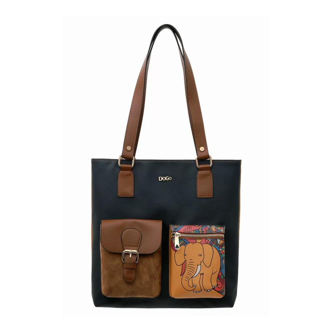 DOGO Umhängetasche "Damen India Vegan Damen Handtaschen (Fashion) / neutral günstig online kaufen