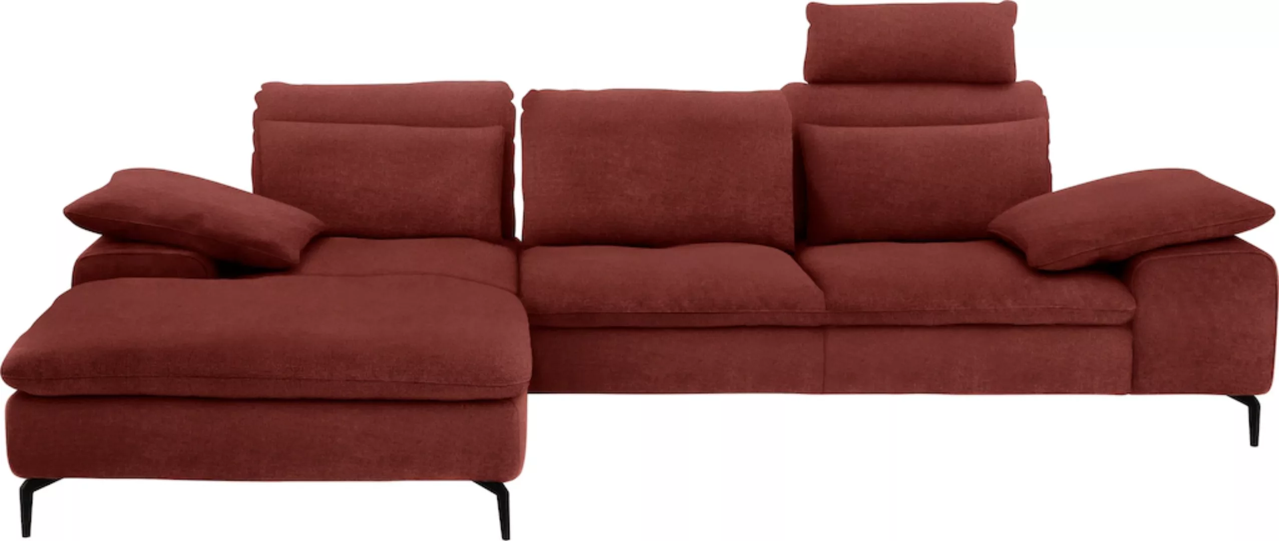 W.SCHILLIG Ecksofa »valentinoo«, (Set), inklusive Hocker, mit Sitztiefenver günstig online kaufen