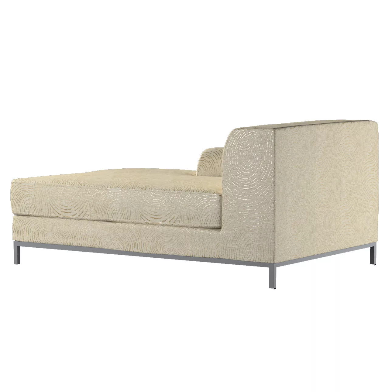 Bezug für Kramfors Sofa Recamiere links, beige-golden, Bezug für Recamiere günstig online kaufen