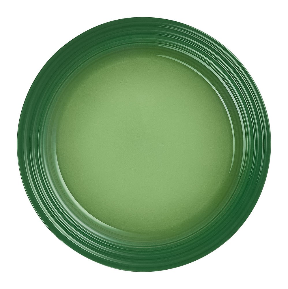 Le Creuset Frühstücksteller Steinzeug Bamboo Green 22cm günstig online kaufen