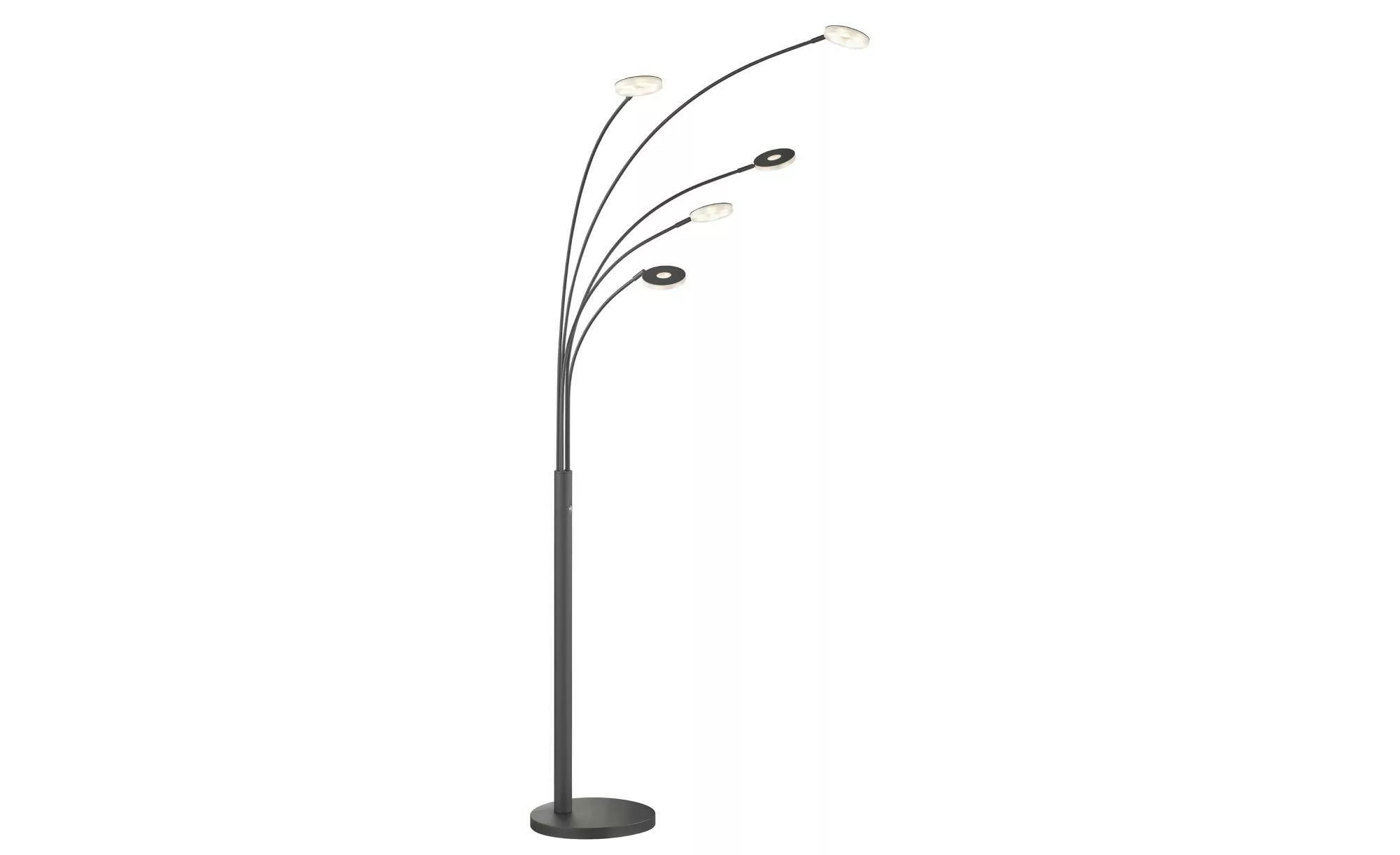 Fischer-Honsel Standleuchte ¦ schwarz ¦ Maße (cm): B: 45 H: 185 T: 77 Lampe günstig online kaufen