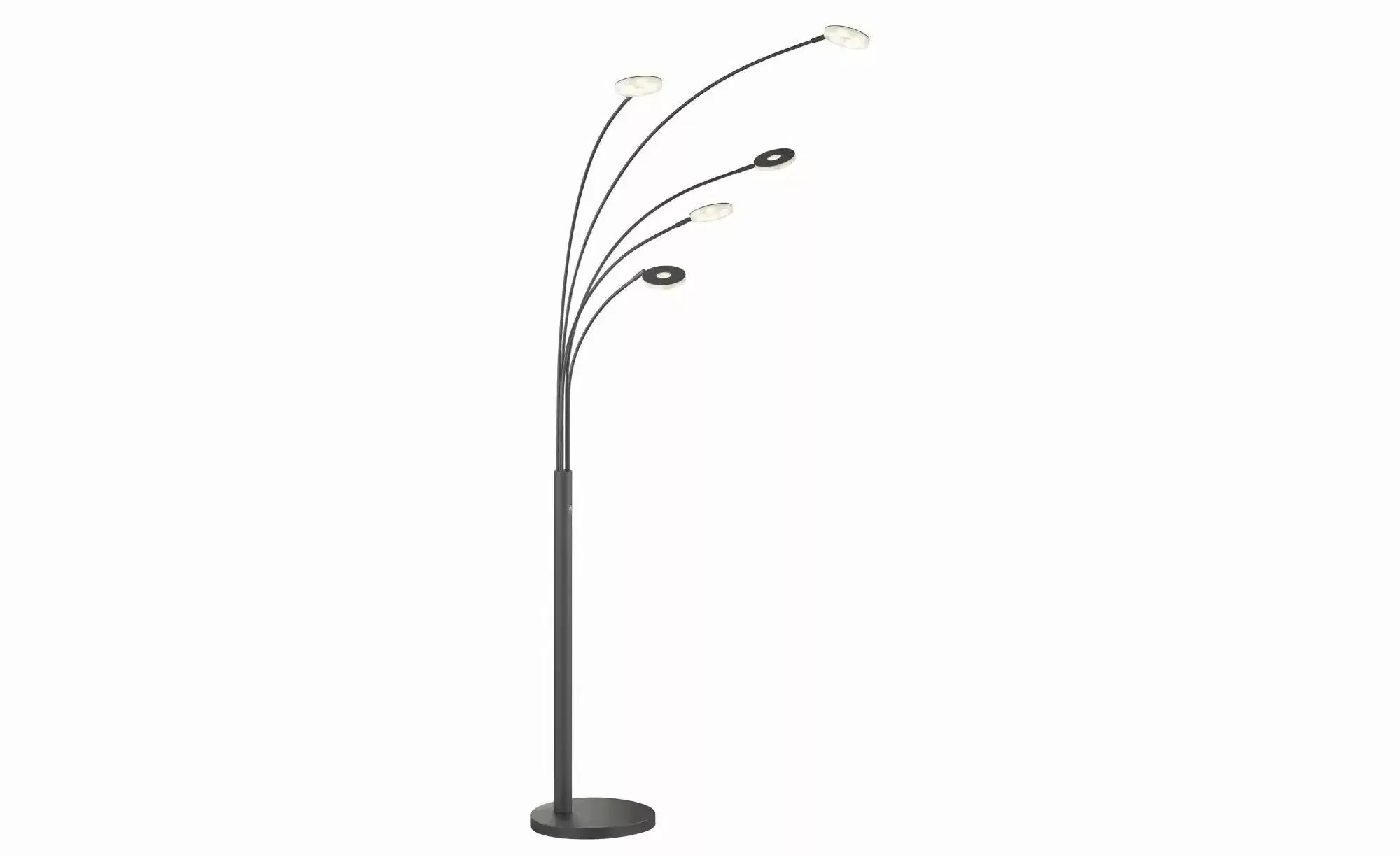 Fischer-Honsel Standleuchte ¦ schwarz ¦ Maße (cm): B: 79 H: 225 T: 100 Lamp günstig online kaufen