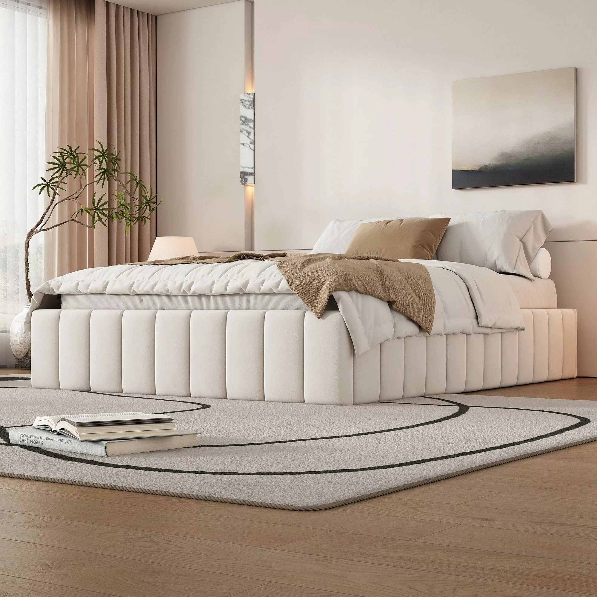 HAUSS SPOLE Polsterbett 140x200cm Kein Kopfteil, günstig online kaufen
