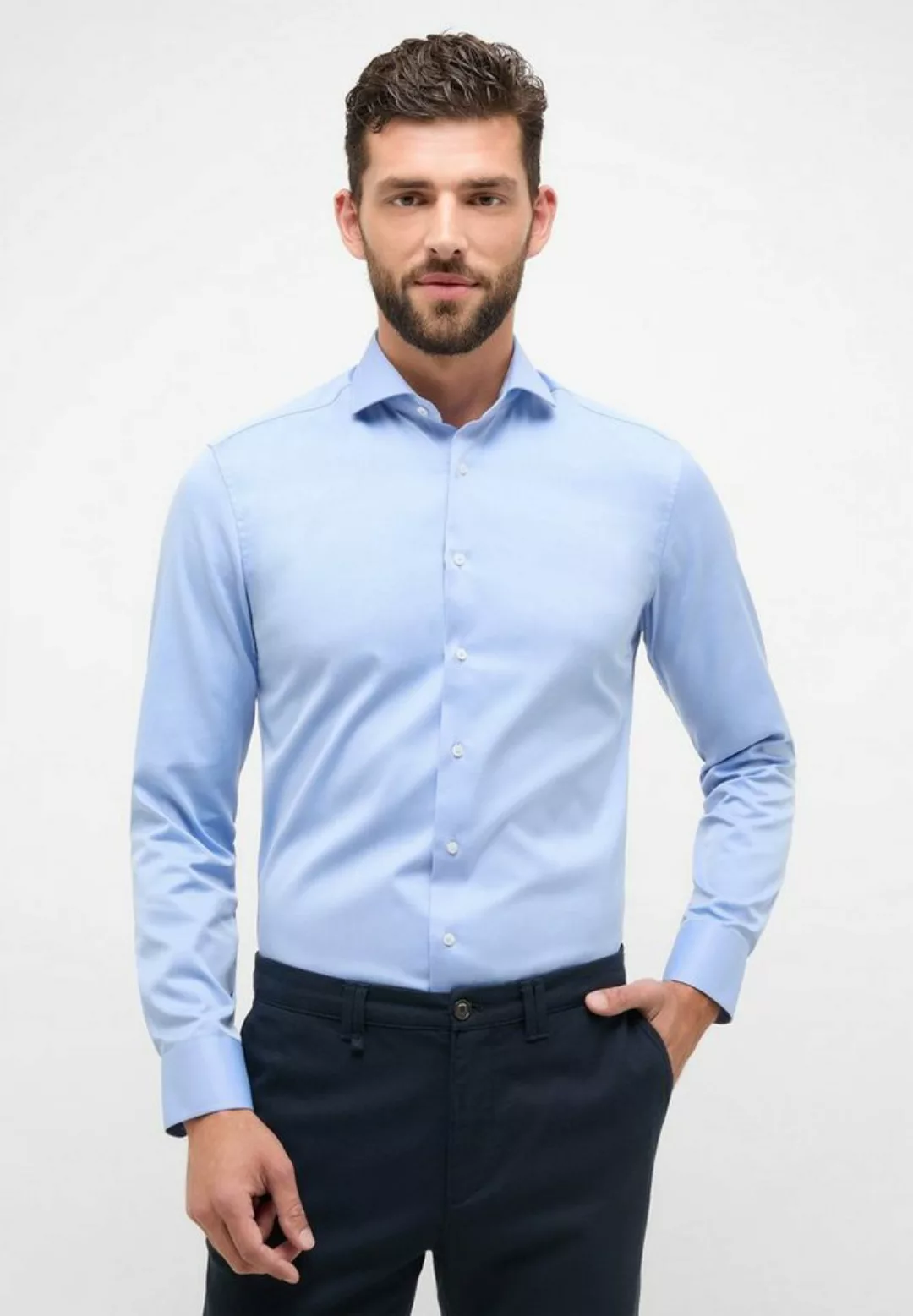 Eterna Langarmhemd "SLIM FIT" günstig online kaufen