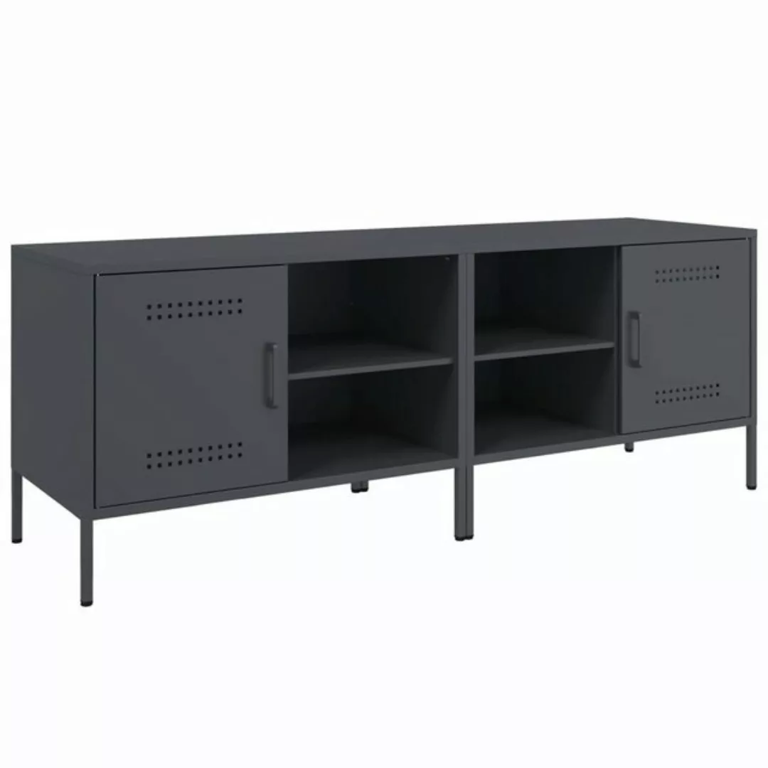 vidaXL TV-Schrank TV-Schränke 2 Stk. Anthrazit 68x39x50,5 cm Stahl (2-St) günstig online kaufen