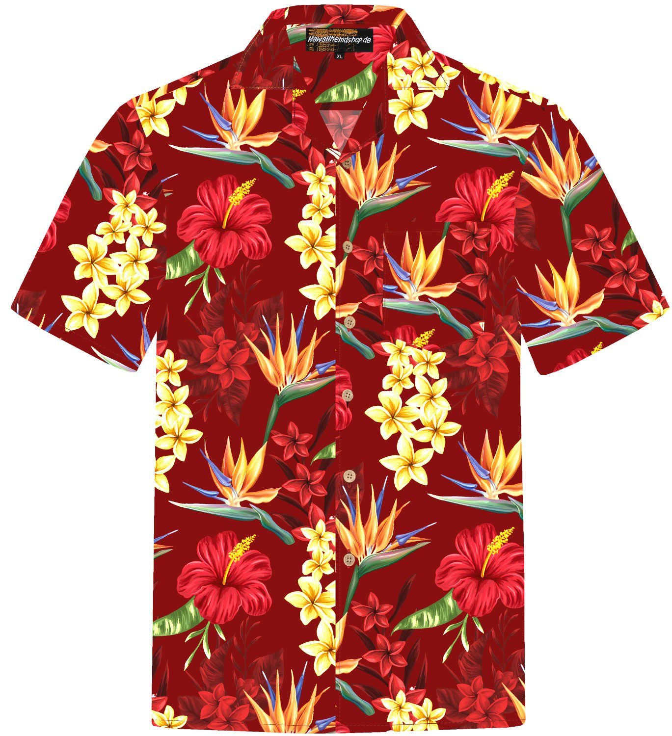 Hawaiihemdshop.de Hawaiihemd Hawaii Hemd Herren Baumwolle günstig online kaufen