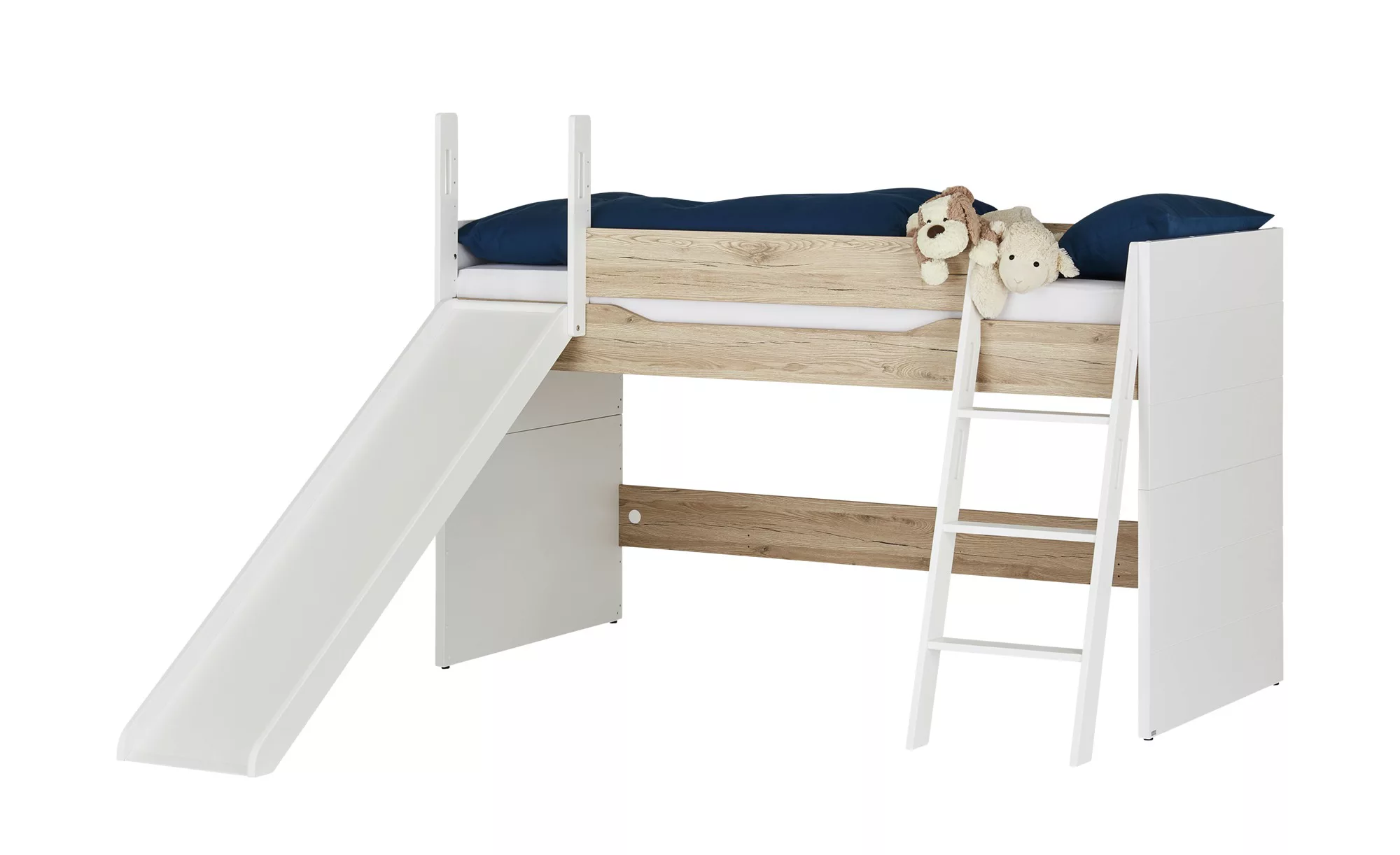 PAIDI Spielbett mit Rutsche  Fionn - weiß - 236,2 cm - 150,4 cm - Kindermöb günstig online kaufen