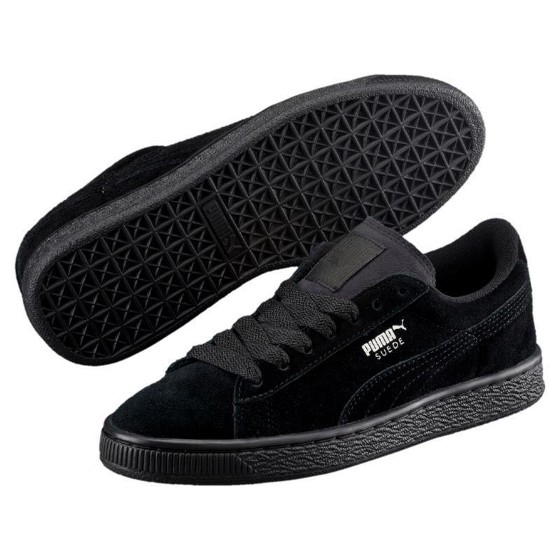 Puma Sneaker Für Damen Puma Suede EU 38 Black / Silver günstig online kaufen