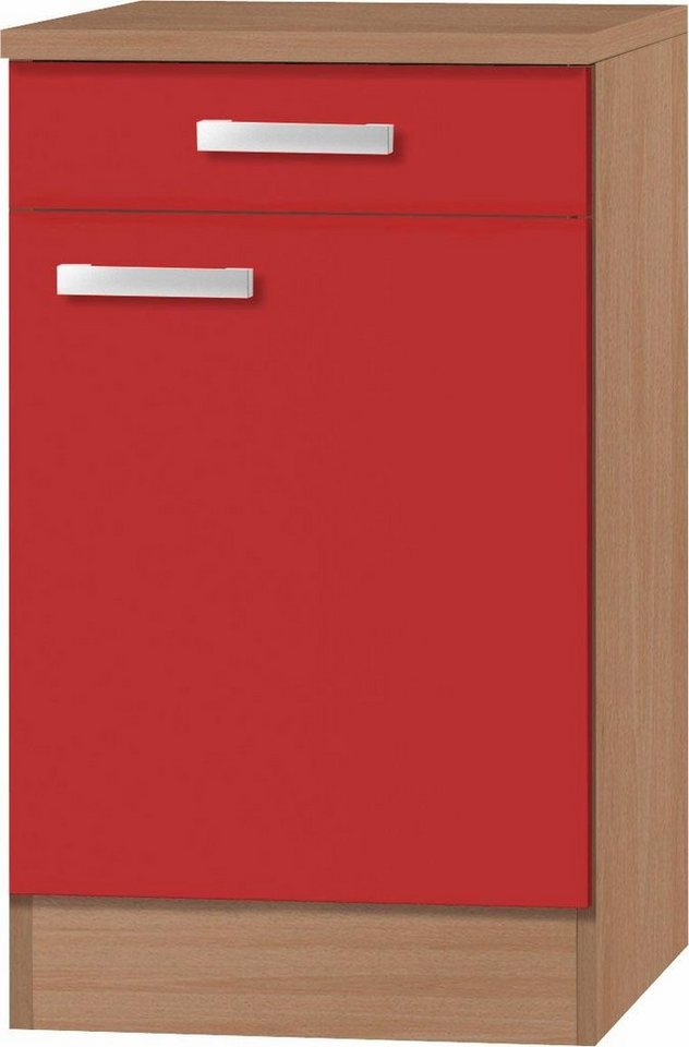 OPTIFIT Spülenschrank "Odense", 50 cm breit, mit Tür und Schubkasten, mit 2 günstig online kaufen