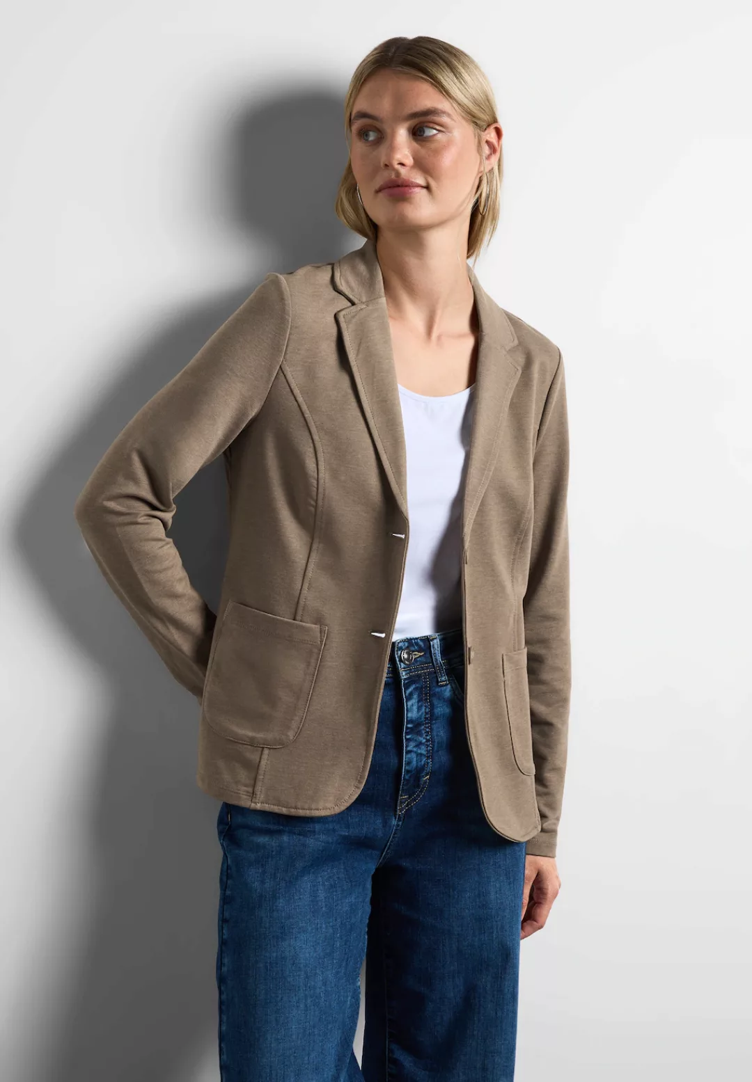 STREET ONE Longblazer - Blazer - leichte Jacke - Basic Blazer günstig online kaufen