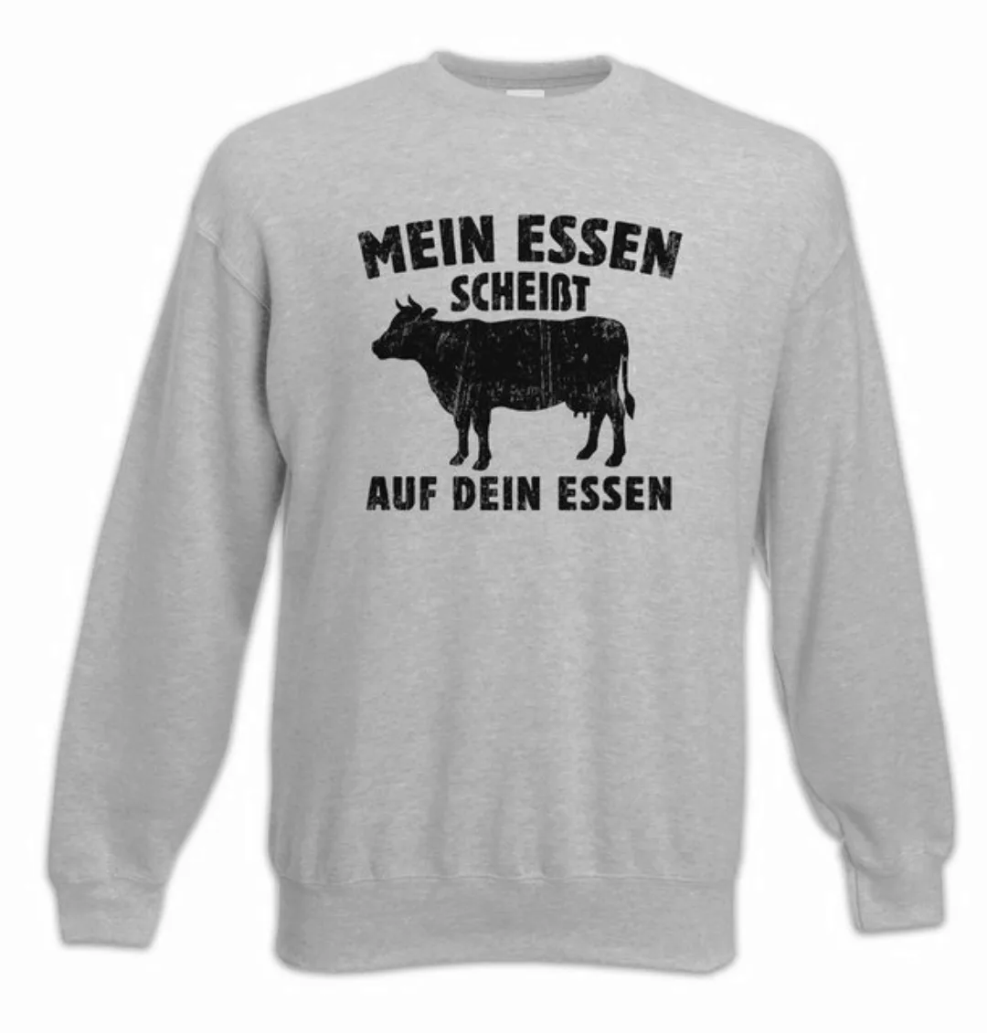 Urban Backwoods Sweatshirt Mein Essen Sweatshirt No Body Building Not Vegan günstig online kaufen