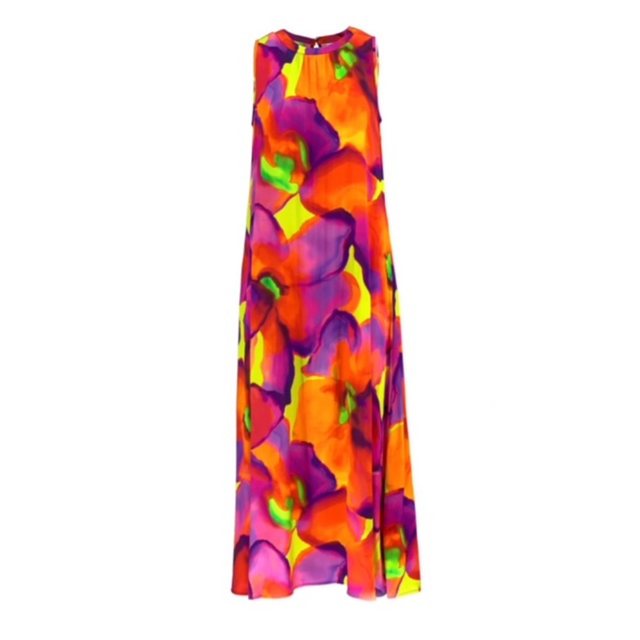 Emily Van Den Bergh Maxikleid Damenkleid Flowers 7881-150910 (1-tlg) günstig online kaufen