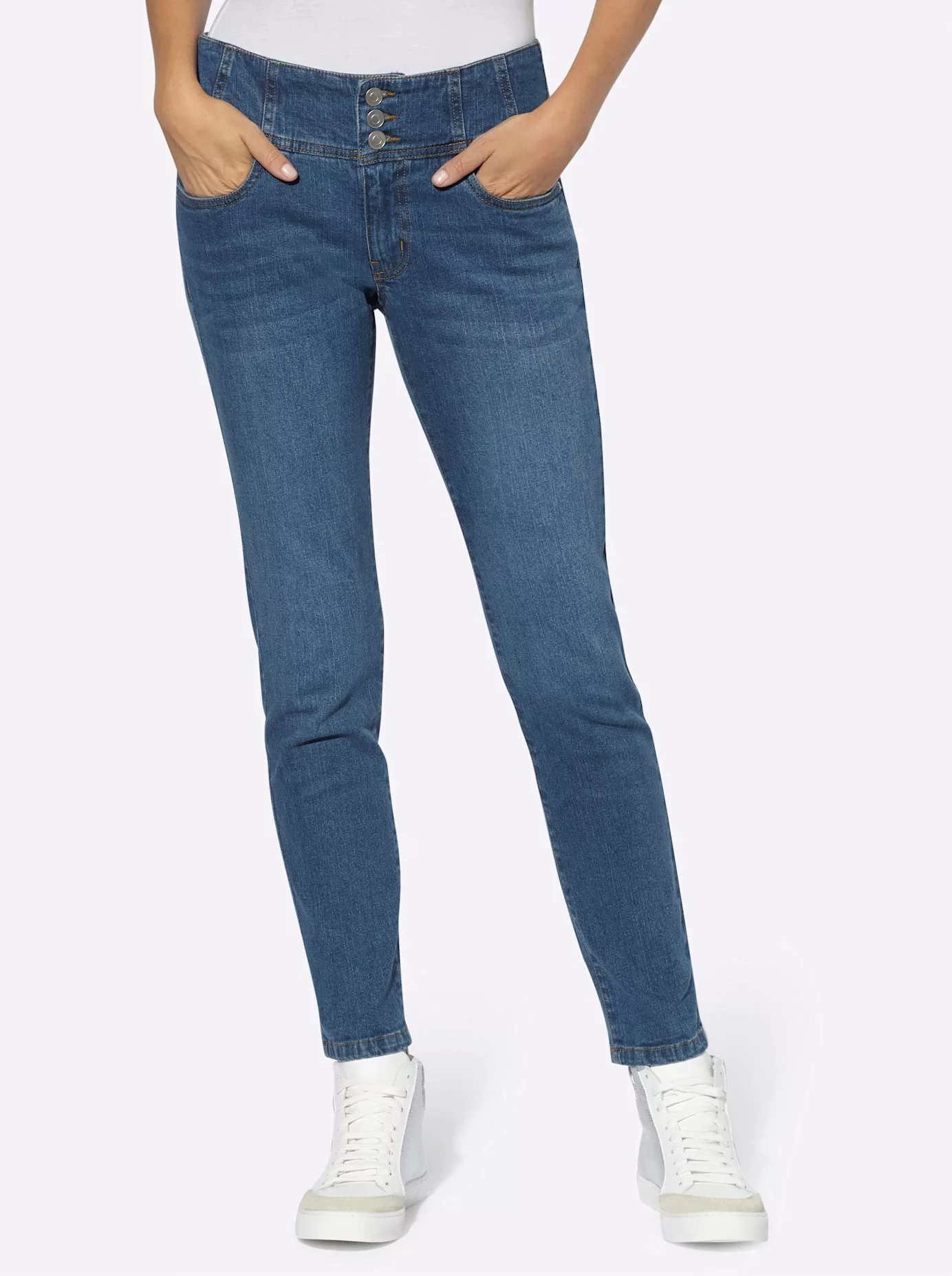 heine 5-Pocket-Jeans, (1 tlg.) günstig online kaufen