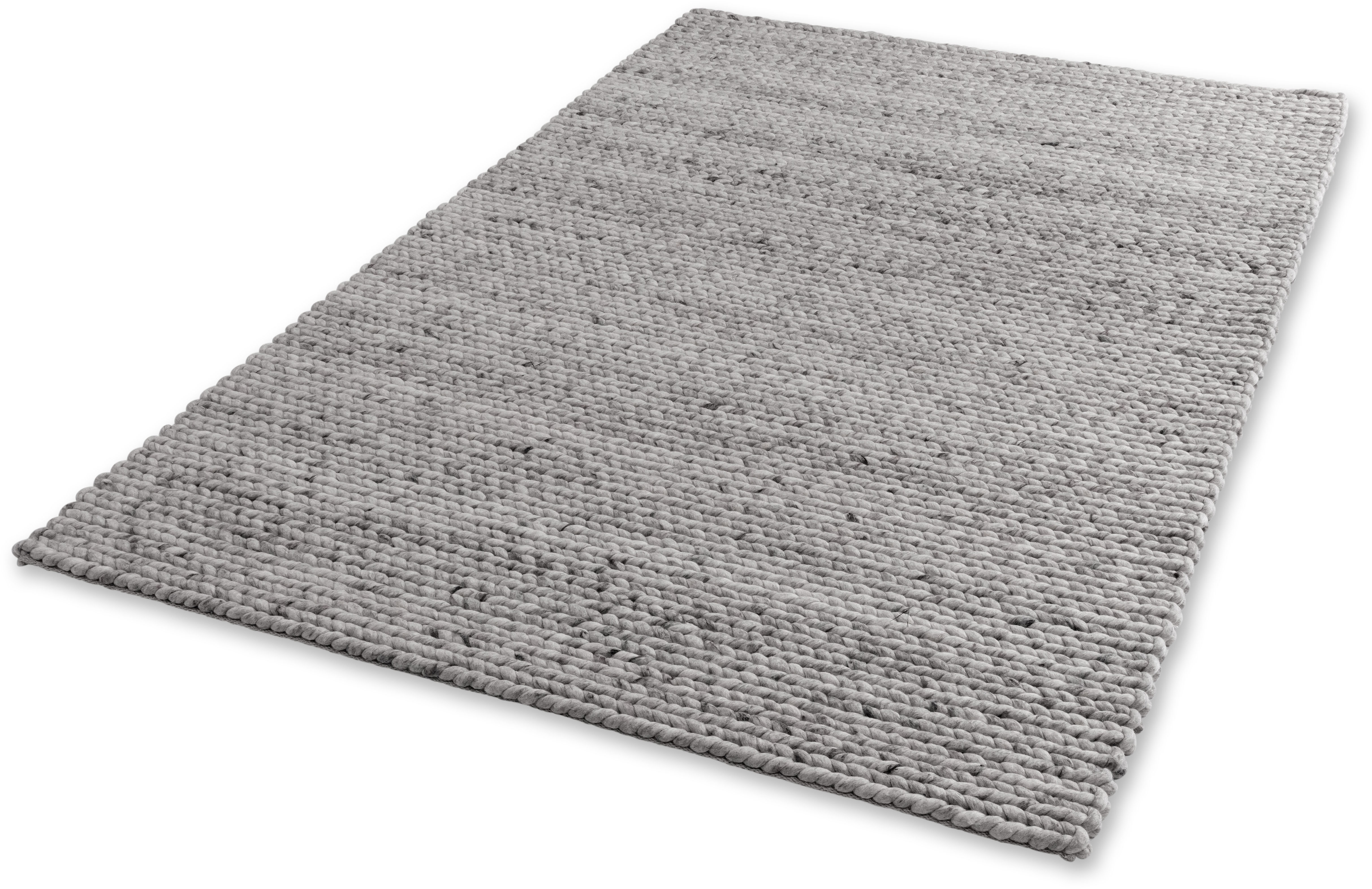 SCHÖNER WOHNEN-Kollektion Teppich »Enisa 6027«, rechteckig, Struktur, Wolle günstig online kaufen