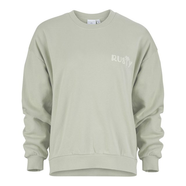 Rusty Sweatshirt RUSTY PALM RELAXED CREW FLEECE günstig online kaufen