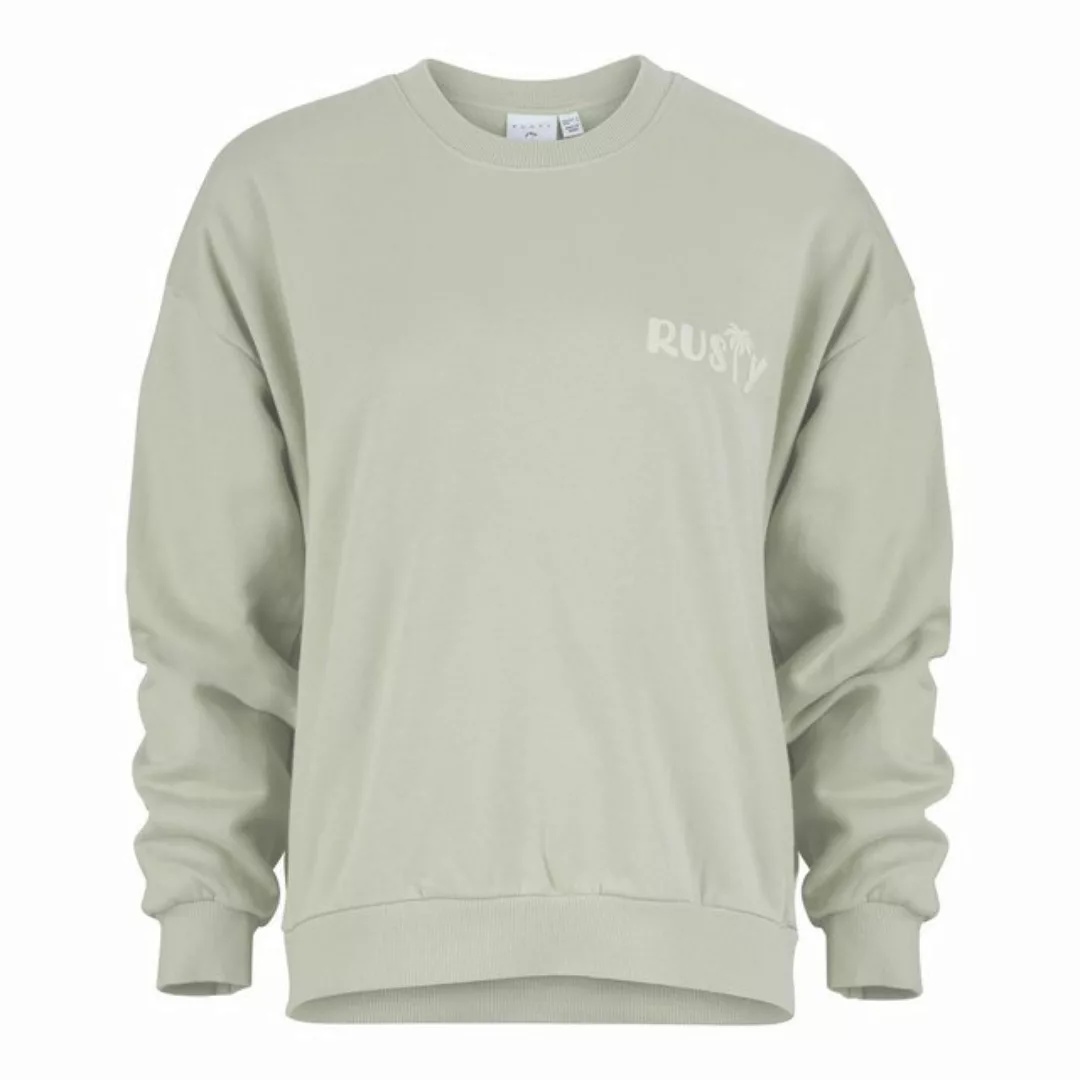 Rusty Sweatshirt RUSTY PALM RELAXED CREW FLEECE günstig online kaufen