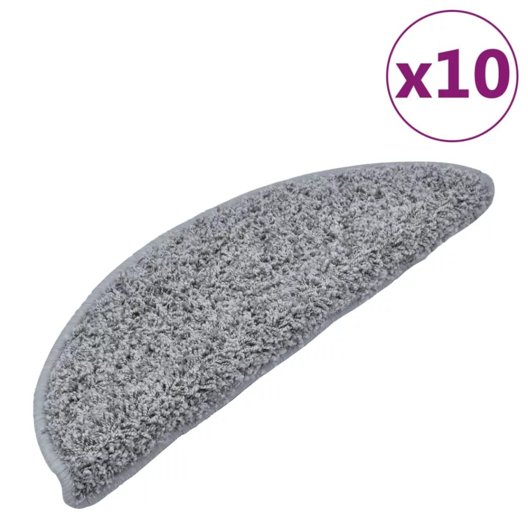 Vidaxl Stufenmatten 10 Stk. 65x25 Cm Grau günstig online kaufen