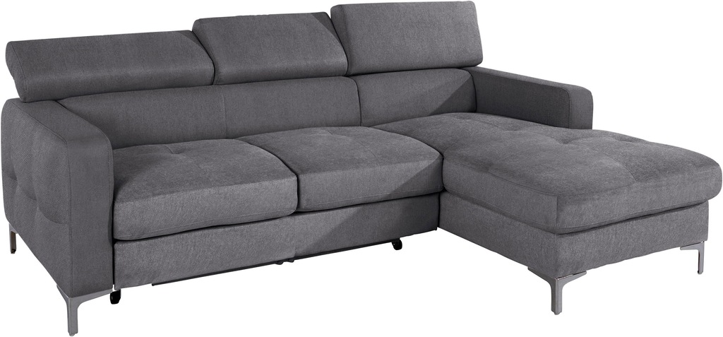 COTTA Ecksofa "Sammy L-Form", mit Kopfteilverstellung, wahlweise mit Bettfu günstig online kaufen