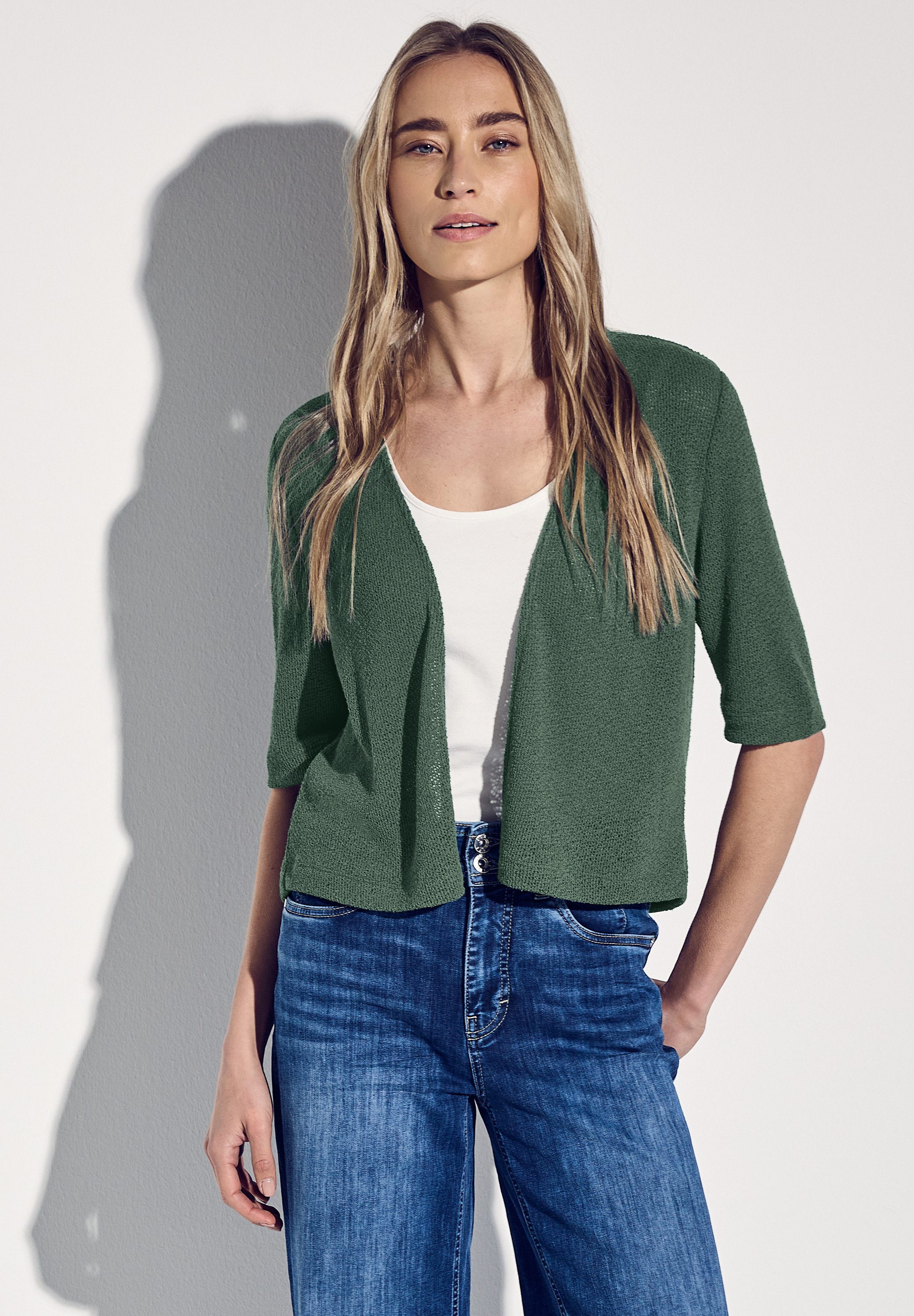 STREET ONE Cardigan, in Unifarbe günstig online kaufen