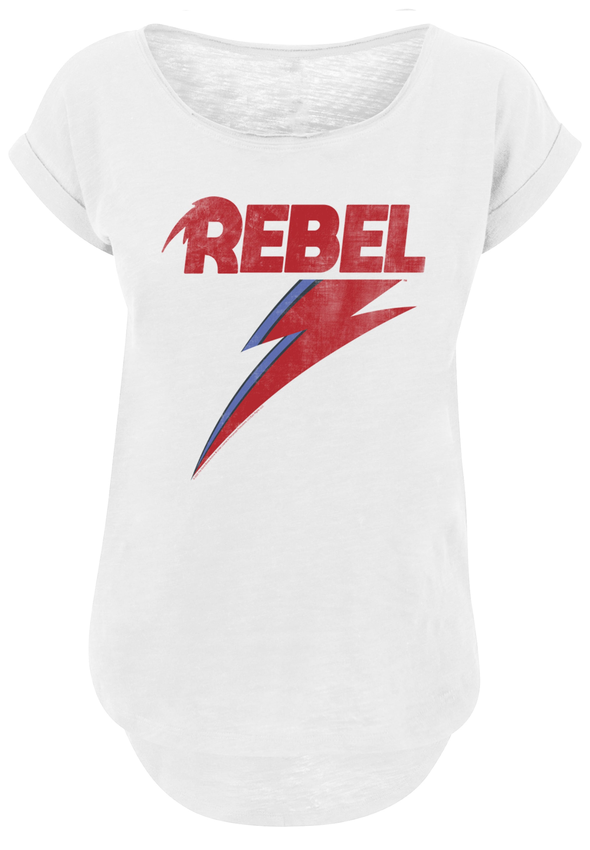 F4NT4STIC T-Shirt "David Bowie Distressed Rebel", Print günstig online kaufen