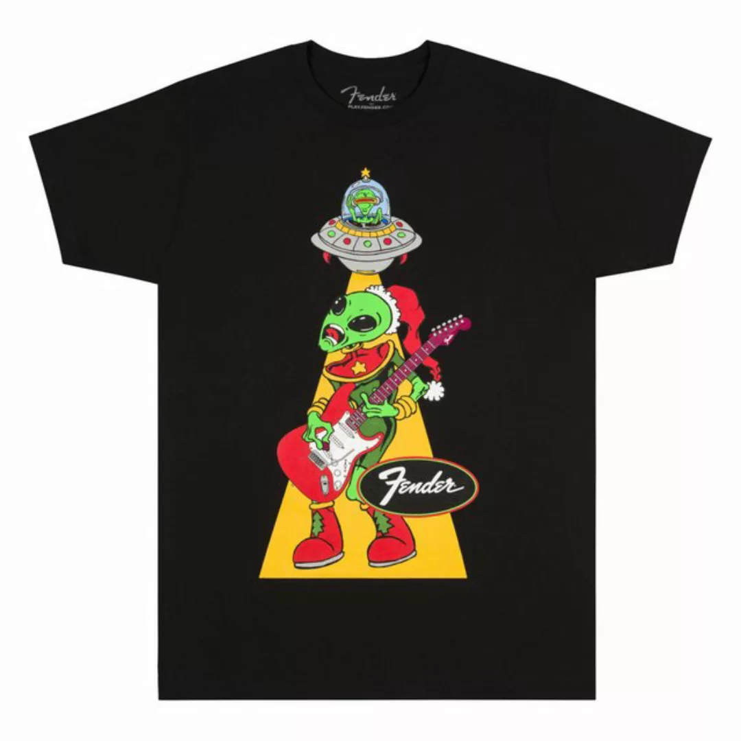 Fender T-Shirt (Textilien, T-Shirts) Ugly Christmas Tee Alien S - T-Shirt günstig online kaufen