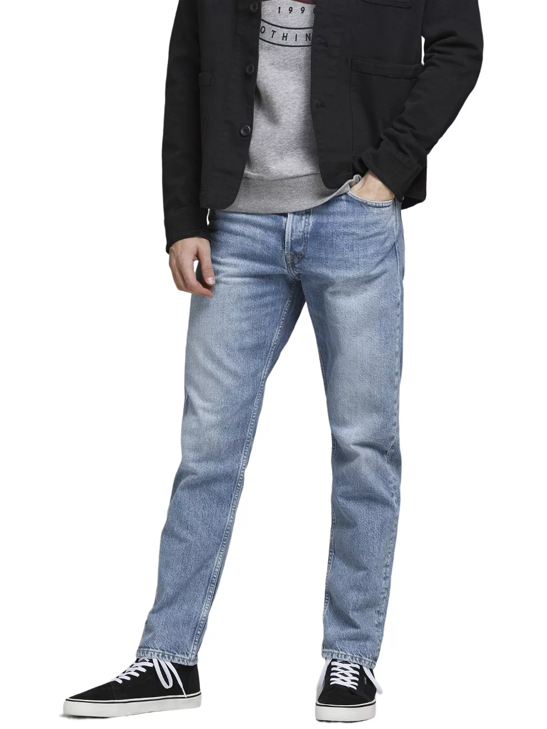 Jack & Jones Herren Jeans JJICHRIS JJORIGINAL CJ 920 - Relaxed Fit - Blau - günstig online kaufen