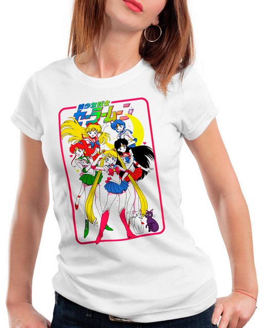 style3 T-Shirt Pretty Galaxy Girls sailor moon anime cosplay crystal günstig online kaufen