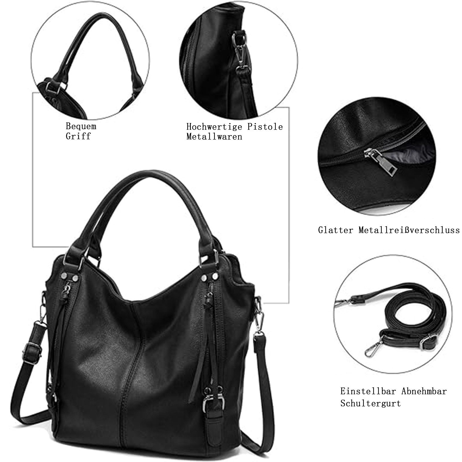 HAUSS SPOLE Umhängetasche Henkeltasche Damen Handtasche günstig online kaufen