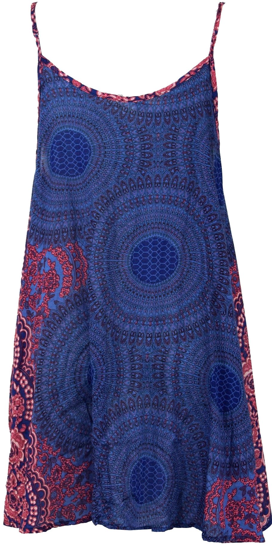 Guru-Shop Midikleid Boho Mandala Minikleid, Trägerkleid,.. günstig online kaufen